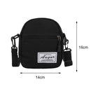 Fashion Canvas Patchwork Crossbody Shoulder Bag Women Mini Wallet Phone Bags