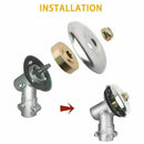 Metal Set Durable Cutter Blade Nut Replacement Fixing Kit Strimmer Brush