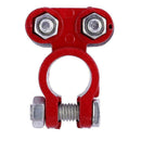 2Pcs Universal Black Red Car Battery Terminals Clamp Connectorl Flexibi T9H2