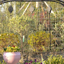 Telescopic Hook Hanging Orchid Plant Pots Adjustable Pull Down Hook Basket Newly