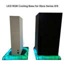Game RGB LED Stand Base for Xbox Series X/S Heat Dissipation Accessories