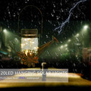 2PCSSolar Lantern Outdoors 20 LEDs Hanging Watering Can String Fairy Lights