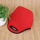 Neoprene Lunch Tote Bag Insulated Waterproof Lunch Box Container (Red)