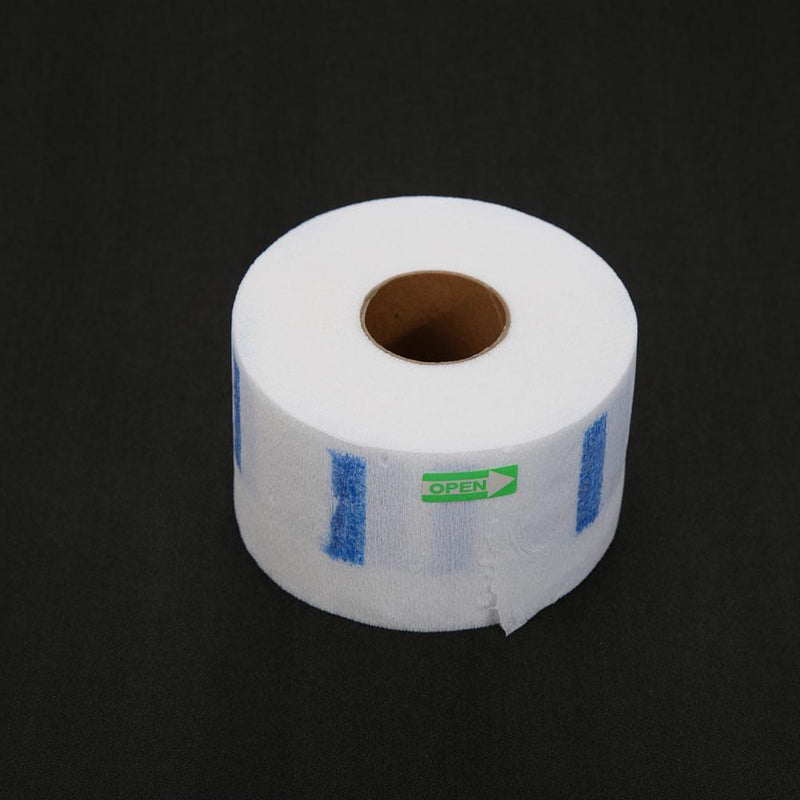 5pcs Hair Cutting Disposable Hairdressing Collar Neck Ruffle Roll Paper Newly