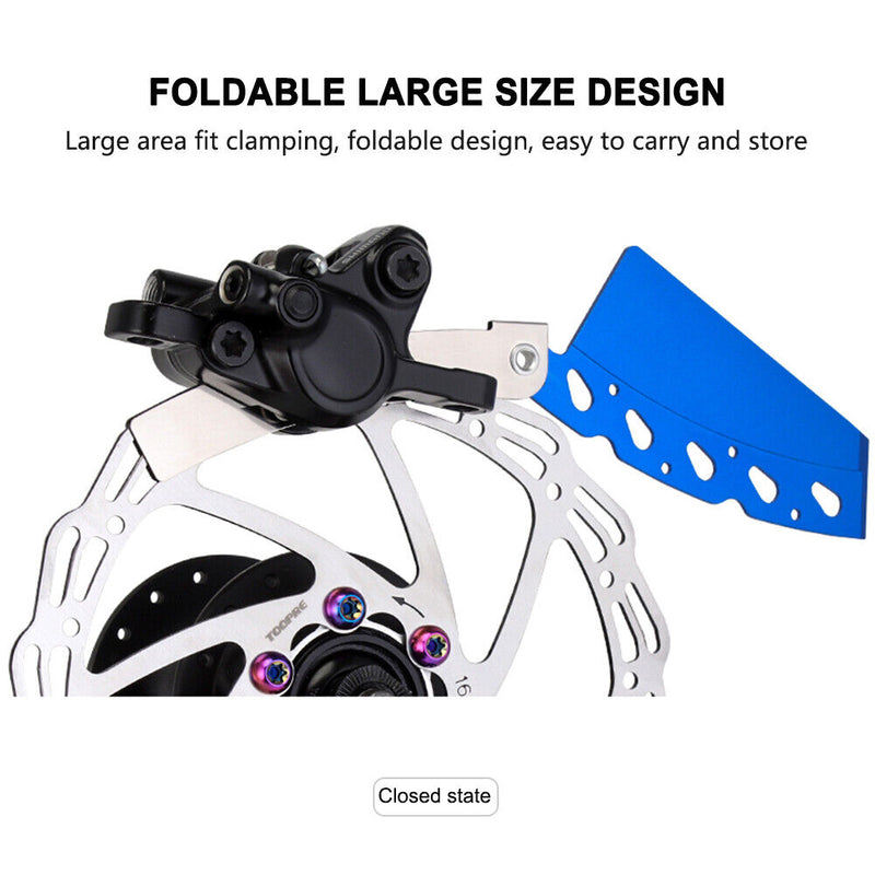 Folding MTB Bike Disc Brake Space Adjustment Rotor Alignment Tool Accessories