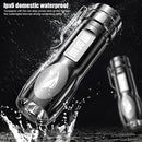 Portable Mini LED Beads Torch Outdoor USB Rechargeable Flashlight Searchlig