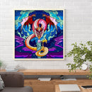 Pterosaur 5D DIY Partial Special Shape Drill Diamond Painting Kits