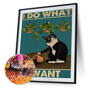 5D DIY Diamond Painting Kits Full Square Drill Cow Cat Mosaic Art Picture (F4