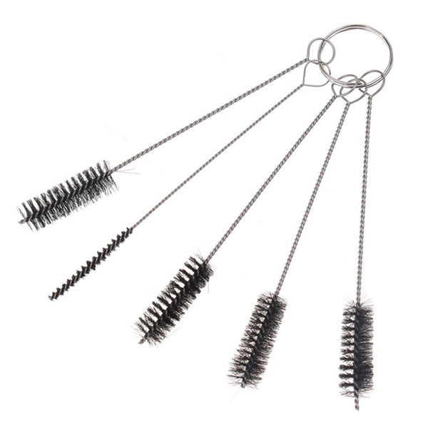 5 *Tattoo Cleaning Brush Kit Set Tip Tube Machine Airbrush Spray Tool V3V5 F3K1