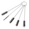 5 *Tattoo Cleaning Brush Kit Set Tip Tube Machine Airbrush Spray Tool V3V5 F3K1