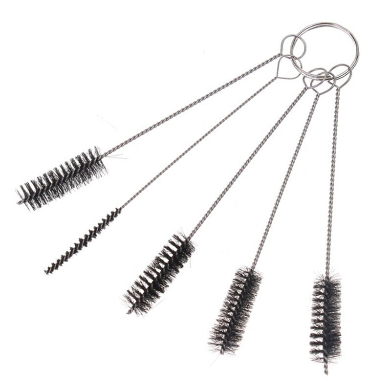 5 *Tattoo Cleaning Brush Kit Set Tip Tube Machine Airbrush Spray Tool V3V5 F3K1