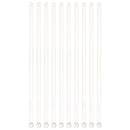 Disposible Drink Stirrers Plastic Swizzle Sticks Crystal Mixing Sticks
