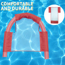Water Floating Noodle Net Chair/Swimming Net Pocket Foldable Pool Toys (E) Newly