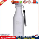 Candy Colors Unbreakable Frosted Plastic Kettle 550mL Water Bottle (White) Newly