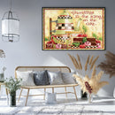 Diamond Painting Kitchen supplies Full Round Drill Rhinestone Picture