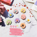 Clothes Jewelry Cartoons Badge Corsage Dripping Metal Pin Little Daisy Brooch