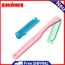 Folding Eyebrow Cutter Facial Trimmer Hair Razor with Replacement Blade