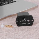 DC 6V-80V Hour Meter Hourmeter Gauge for Boat Car Truck Engine Rhombus Newly
