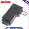90 ° Mini USB Female, Micro USB Male Date Transfer Adapter Connector