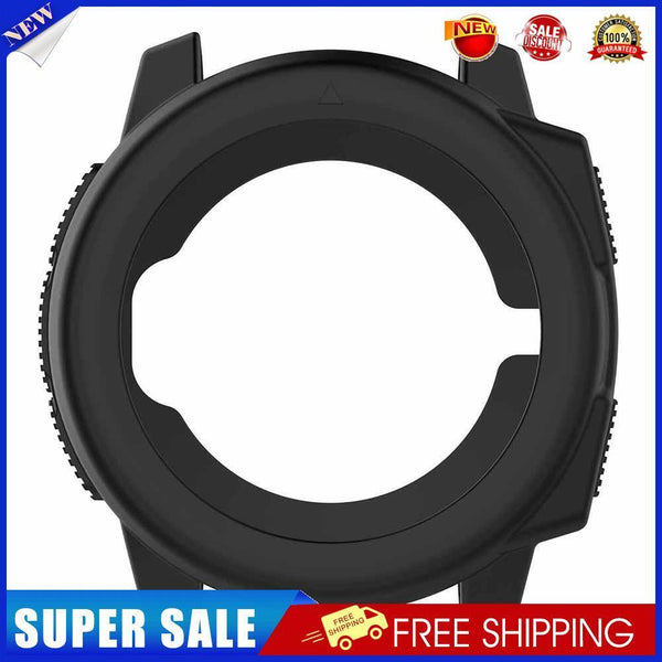 Lightweight Silicone Protective Case for Garmin Instinct Smart Watch (Black