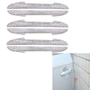 6pcs Car Door Edge Guard Scratch Protector Anti-collision Stickers Clear O7O6