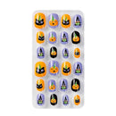 Christmas Nail Manicure Tips Full Cover Kids False Nails Press On Self Adhesive