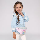Fashion Fanny Chest Bag Girls Casual Money Purse Sequins Shoulder Crossbody