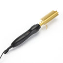 Adjustable Temperature Hair Straightener Curler Wet Dry Electric Heating Comb