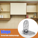 Corner 180 Degree Flip Door Window Hinge Furniture Installation Kit Accessory