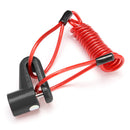Anti-Theft Disc Brakes Lock w/ Steel Wire for M365 Scooter (Red+Black)
