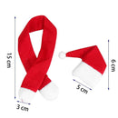 Bottle Dress Up Festival Party Hat Table Decoration Scarf Wine Bottle Cover