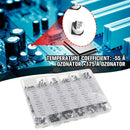 400pcs 1uF - 1000uF 24 Values SMD Aluminum Electrolytic Capacitors Kit: