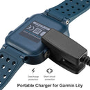 Smart Watch Charger Data Cable for Garmin Lily Approach S20 Charging Base Dock