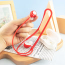 Anti Lost Silicone Earphone Strap for SONY WF-C500 Neck Cable String (Red) Newly
