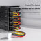 1 to 5 SATA Power Cable Adapter Splitter Cable Hard Drive Power Supply Cord