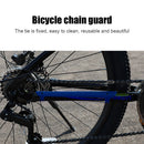 Bicycle Chainstay Protector Cover Thick Rubber Chain Stay Guard (Blue)
