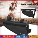 MTB Bike Front Frame Triangle Bag Road Bicycle Cycling Storage Pouch Pack
