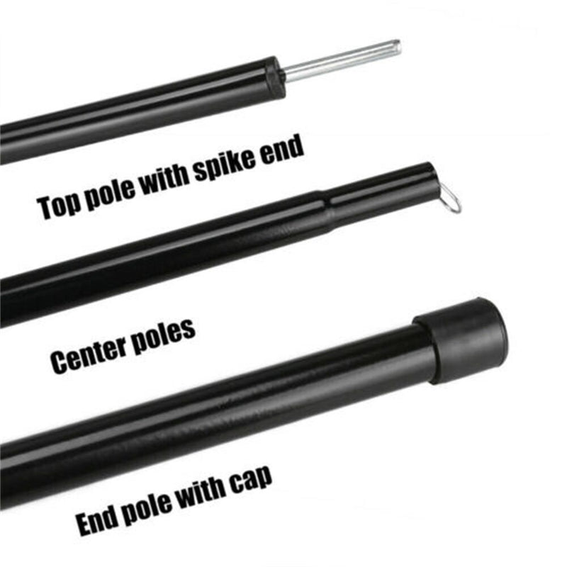 Camping Tent Equipment Awning Bracing Rod Tent Poles Tent Canopy Tarp ...
