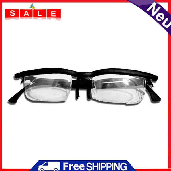 Dial Adjustable Variable Focus Glasses for Reading Remote View Glasses