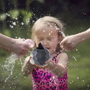 1pc Water Bomb Splash Balls Silicone Pool Reusable Water Balloon (Black)
