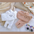 Gifts Neckerchief Thicken Cartoon Plush Scarf Winter Bear Style Warm Scarf