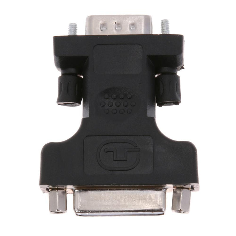24+5Pin DVI Female to 15Pin VGA Male Cable Extender Adapter Connector
