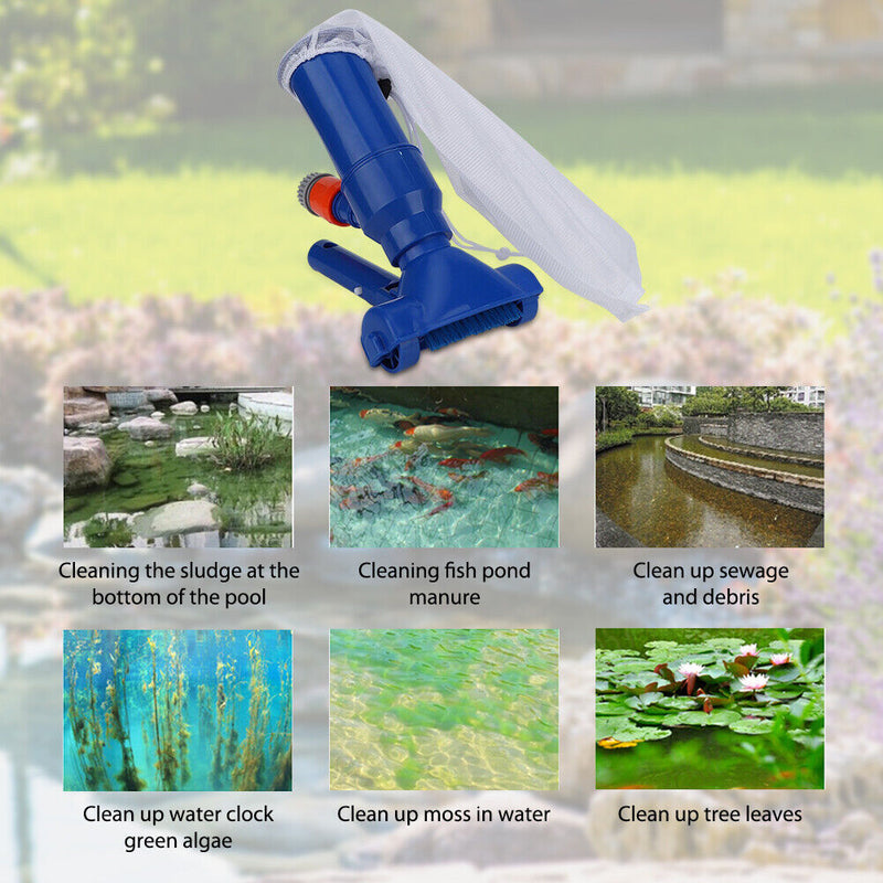Swimming Pool Vacuum Cleaner Brush Suction Head Kits Hot Tub SPA Tools US Newly