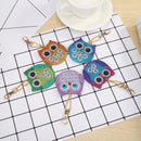 5pcs Bird Full Drill Special Shaped Diamond Painting Bag Keychain Jewelry Gifts