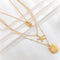 Women Beach Jewelry Cowry Seashell Pendant Multilayer Shell Necklace Bohemian