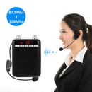 Wireless Microphone Headset Voice Amplifier FM Transmitter 87.5-108MHz Radio Mic
