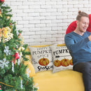 Pumpkin Pillow Covers Zippered Square Pillowcase Harvest Festive Decorations