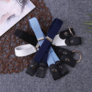 Invisible Belts No Buckle Invisible Stretch Belt for Jeans Pants Shorts 4 Pack