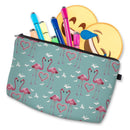Women Cute Bird Print Brushes Bags Travel Makeup Organizer Clutch (50067)