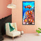 Canvas Painted Oil Paint By Numbers Goldfish DIY Wall Art Modern Bedroom Decor